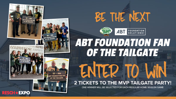 Be the next ABT Foundation Fan of the Tailgate. Enter to win 2 tickets to the MVP tailgate party!